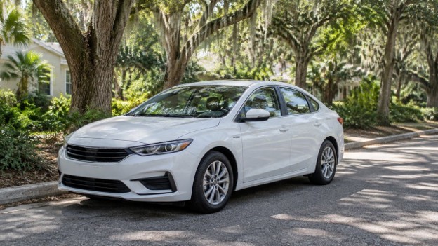 Reliable used sedan Gainesville FL parked on a quiet oak-lined street